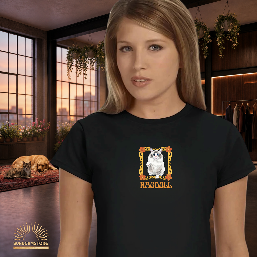 🐱 Ragdoll Katzen T-Shirt – Perfektes Geschenk für Katzenliebhaber