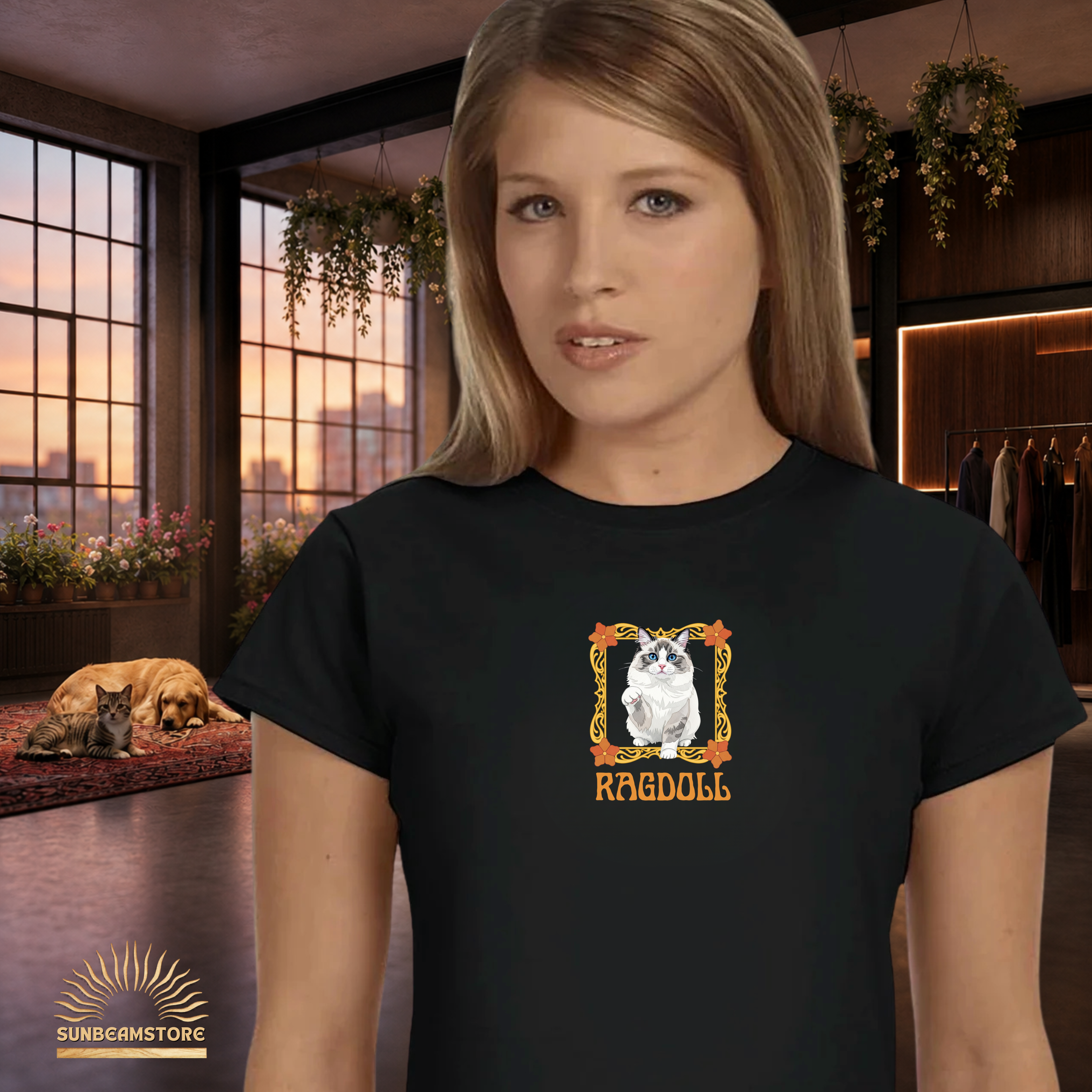 🐱 Ragdoll Katzen T-Shirt – Perfektes Geschenk für Katzenliebhaber