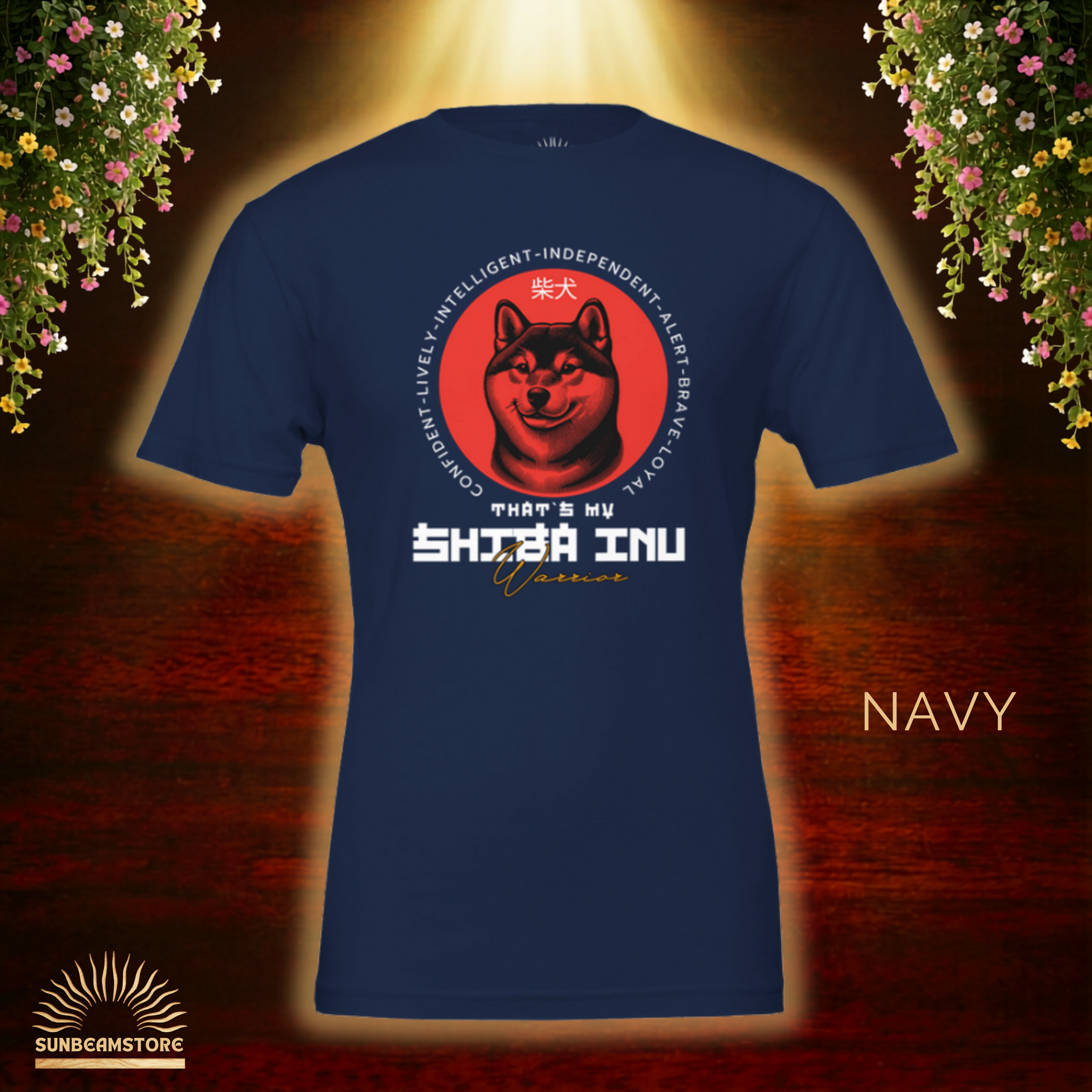 Shiba Inu T-Shirt – „That’s My Shiba Inu Warrior“ Cool Dog Shirt Unisex