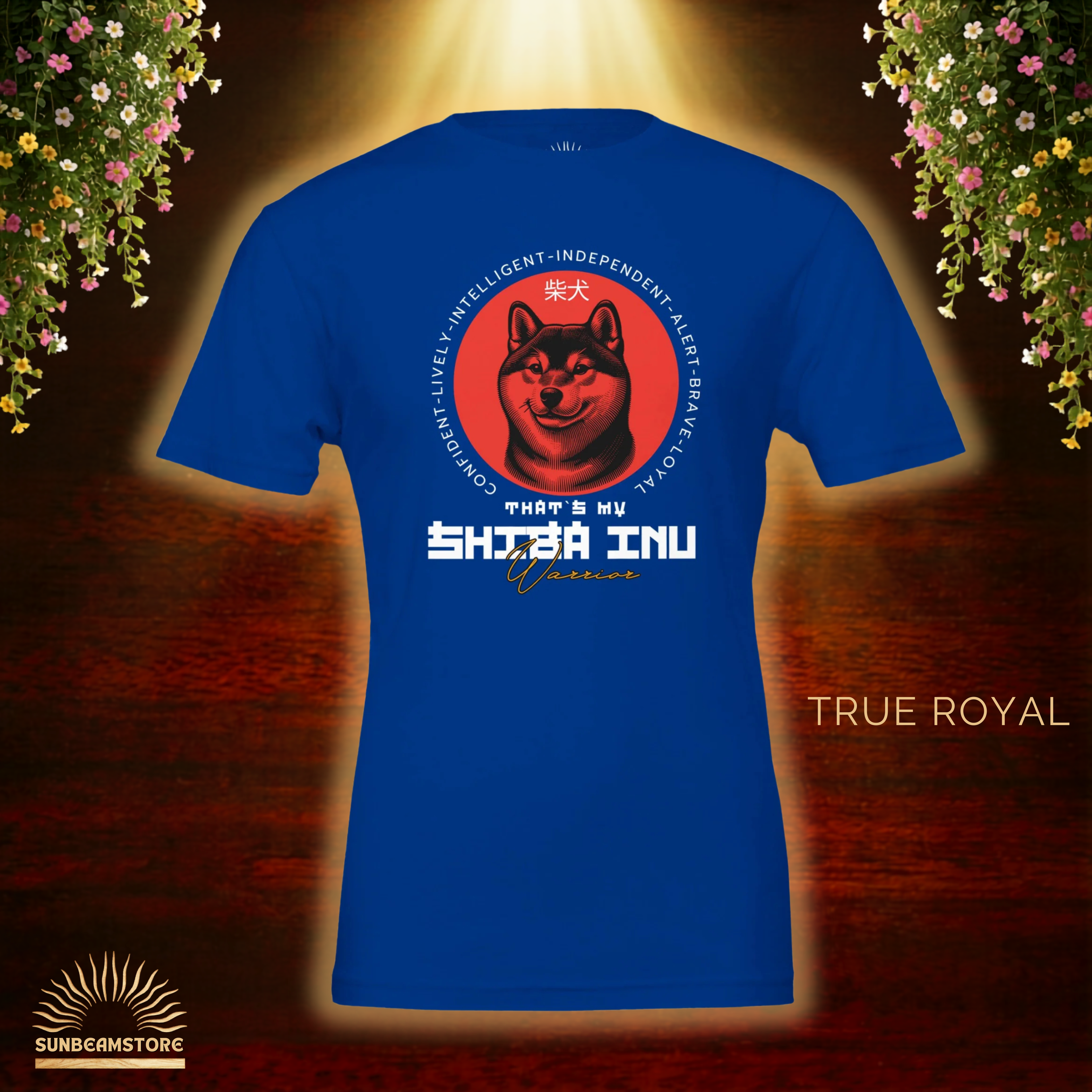 Shiba Inu T-Shirt – „That’s My Shiba Inu Warrior“ Cool Dog Shirt Unisex