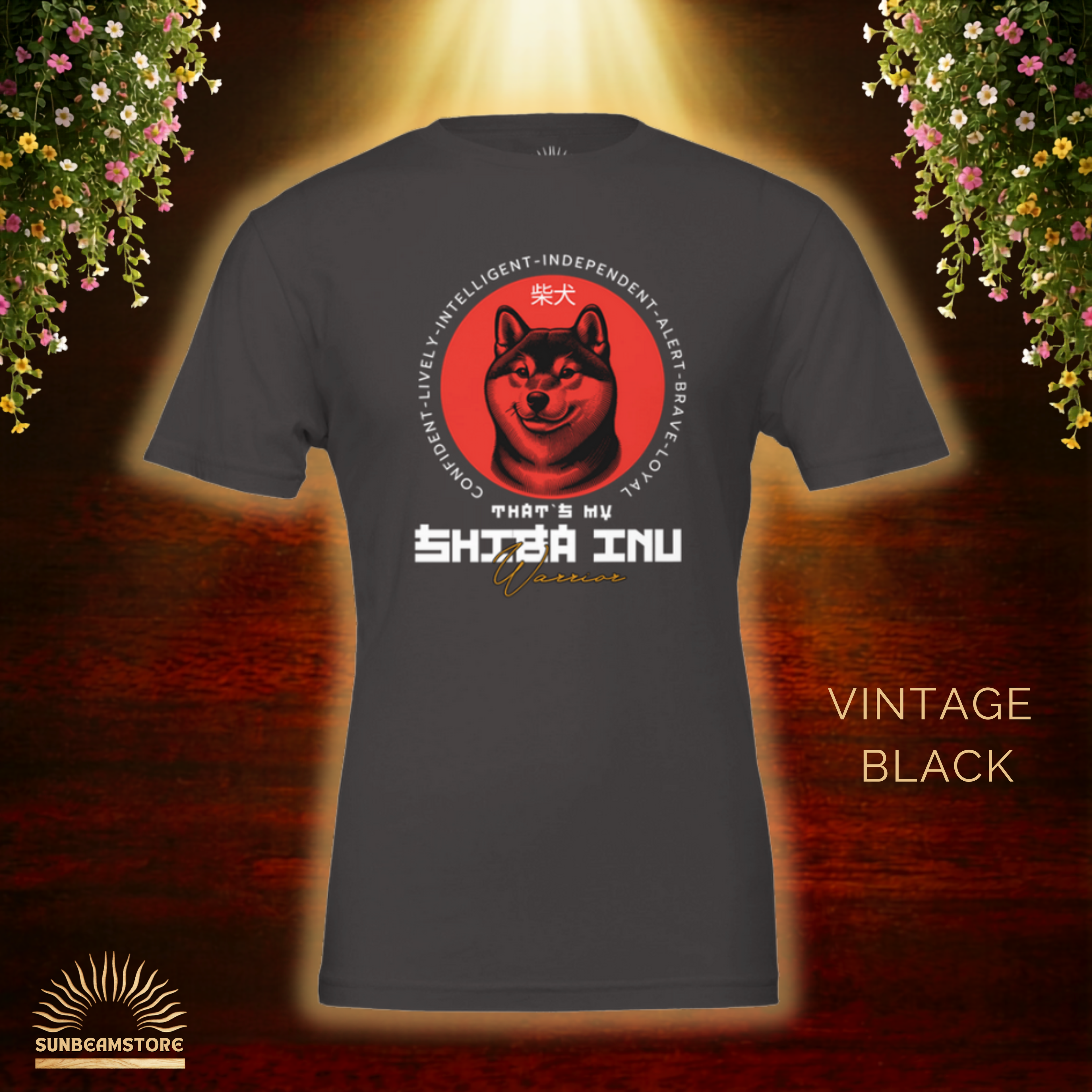Shiba Inu T-Shirt – „That’s My Shiba Inu Warrior“ Cool Dog Shirt Unisex