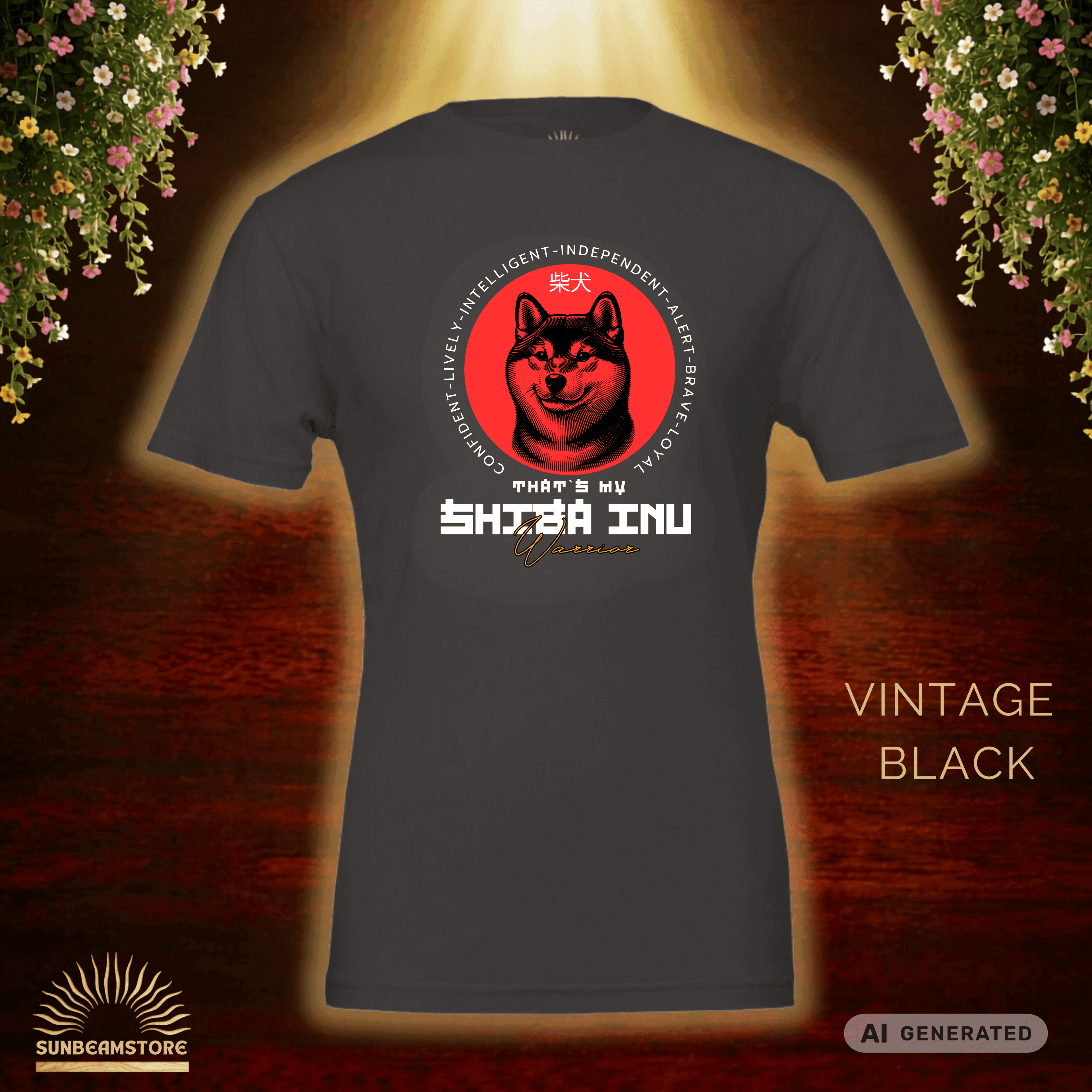 Shiba Inu T-Shirt – „That’s My Shiba Inu Warrior“ Cool Dog Shirt Unisex - Sunbeamstore