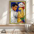 Spaghettiarme? – Witziges Pasta Poster | Italienisches Pop Art Küchenbild | Retro Comic Wall Art | The Pasta Series No. 4 | Poster 70x100cm