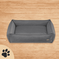 Strippo Hundebett - Dark Grey -Stilvoller Rückzugsort für deinen Hund