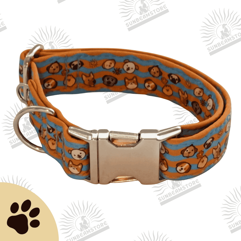 Sunny Dogs - Hundehalsband mit fröhlichem Hundedesign - Sunbeamstore