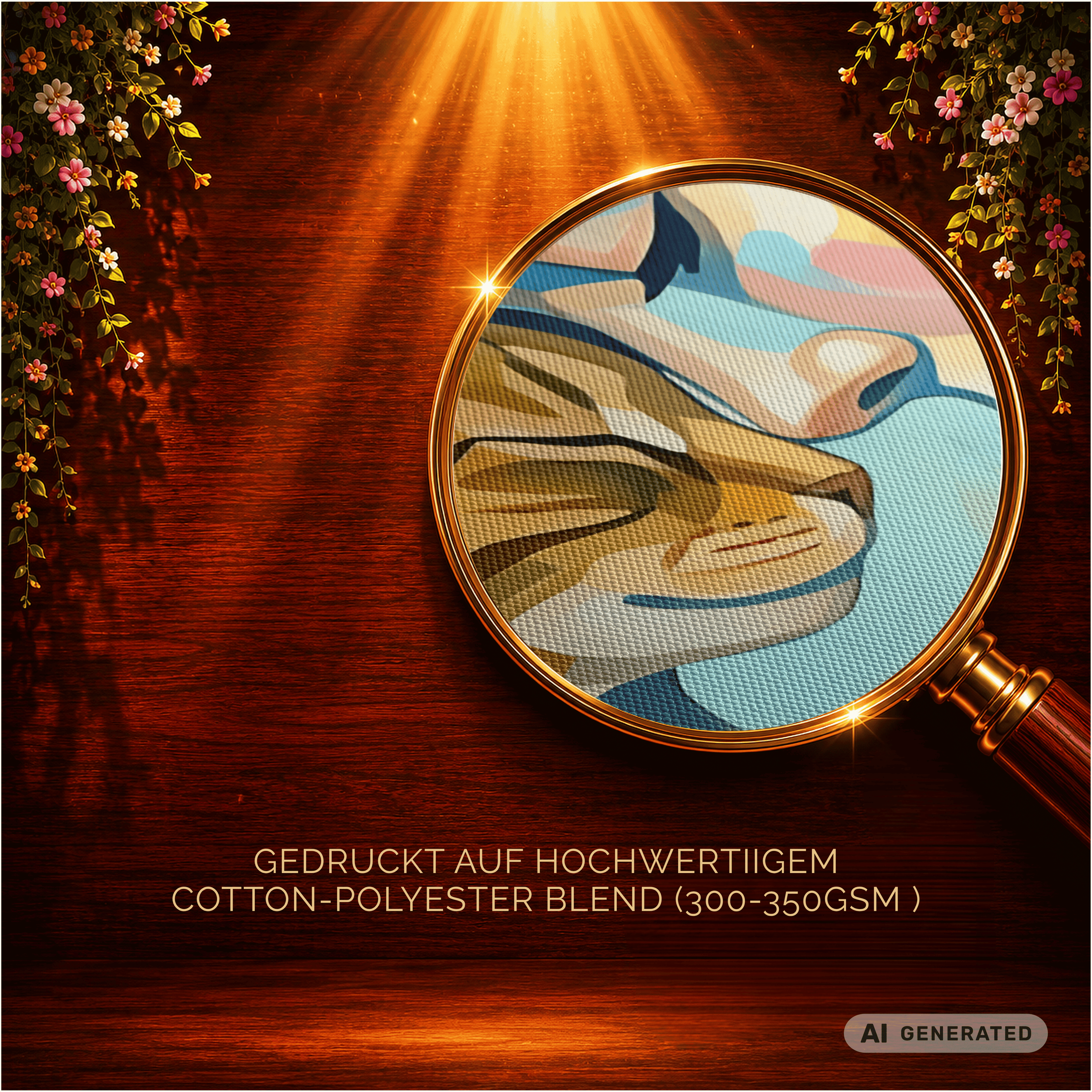 Trust – Modernes Katzenbild auf Leinwand 70 x 100 cm | Emotionale Wandkunst für KatzenliebhaberCanvas 70x100 cm / 28x40″ - Sunbeamstore