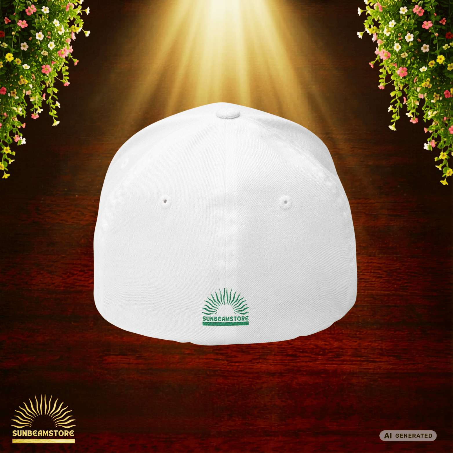 Bestickte Tennis Cap "There's Nothing Like Tennis" – Flexfit Baseball Cap mit hochwertiger Stickerei - Sunbeamstore