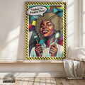Today Is Pasta Day! – Italian Pop Art | Funny Kitchen Wall Art | Retro Comic Food Print | The Pasta Series No. 5 | Erhältlich in 70x100cm
