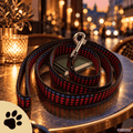 Hundeleine Walk & Love mit stylischem Punktemuster und robustem Karabiner - Sunbeamstore