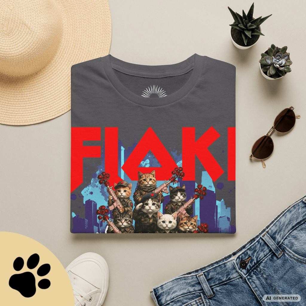Army of Love – Personalisierbares Katzen T-Shirt | Wunschname | Geschenk für Katzenliebhaber - Sunbeamstore