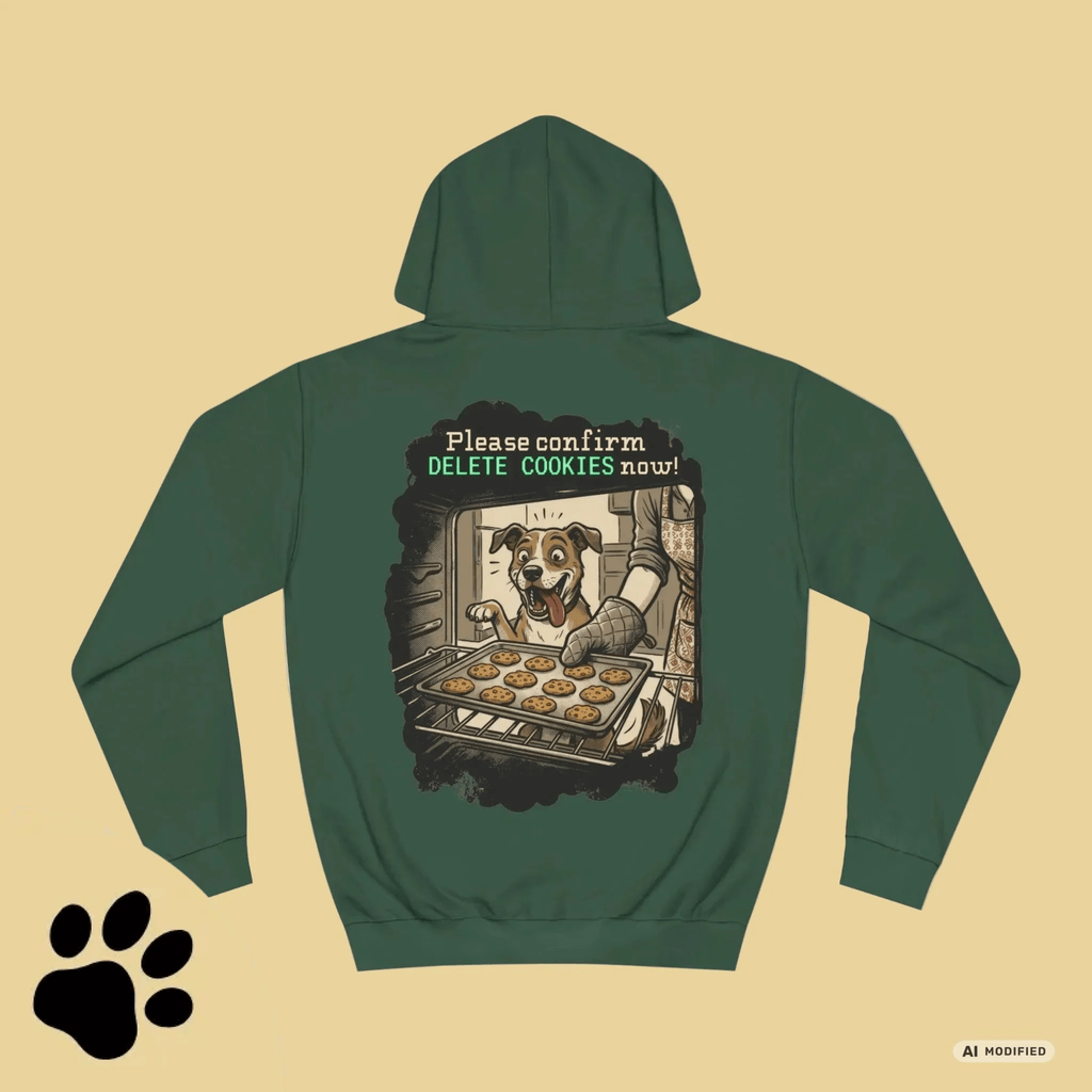 Cookie Thief.exe – Humorvoller Hunde-Hoodie - Sunbeamstore