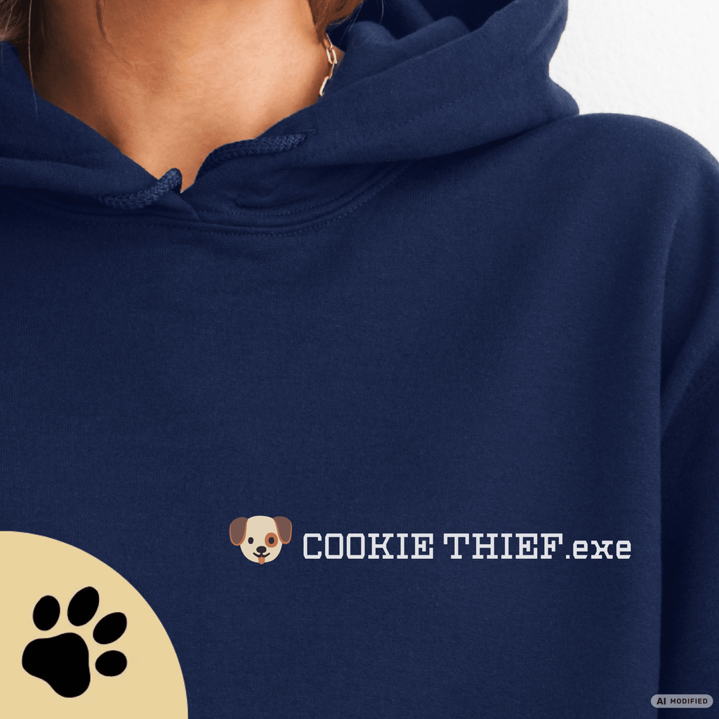 Cookie Thief.exe – Humorvoller Hunde-Hoodie - Sunbeamstore