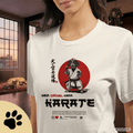 Dackel Karate T-Shirt – Lustiges Hundeshirt für Dackel Fans | Funny Dachshund Shirt Premium Unisex Crewneck T-shirt | Bella + Canvas 3001 - Sunbeamstore
