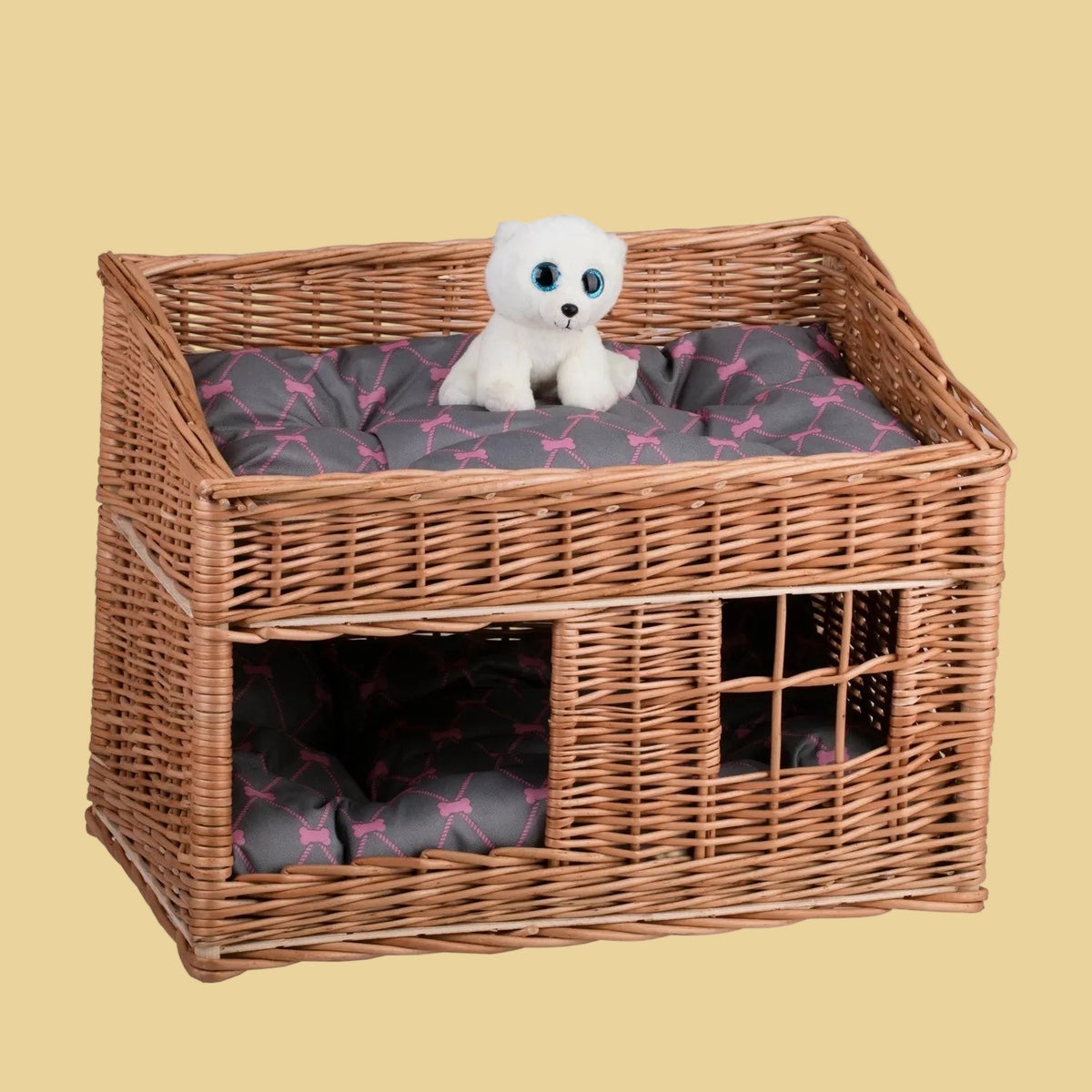 Estrella Wicker Cat House - Sunbeamstore
