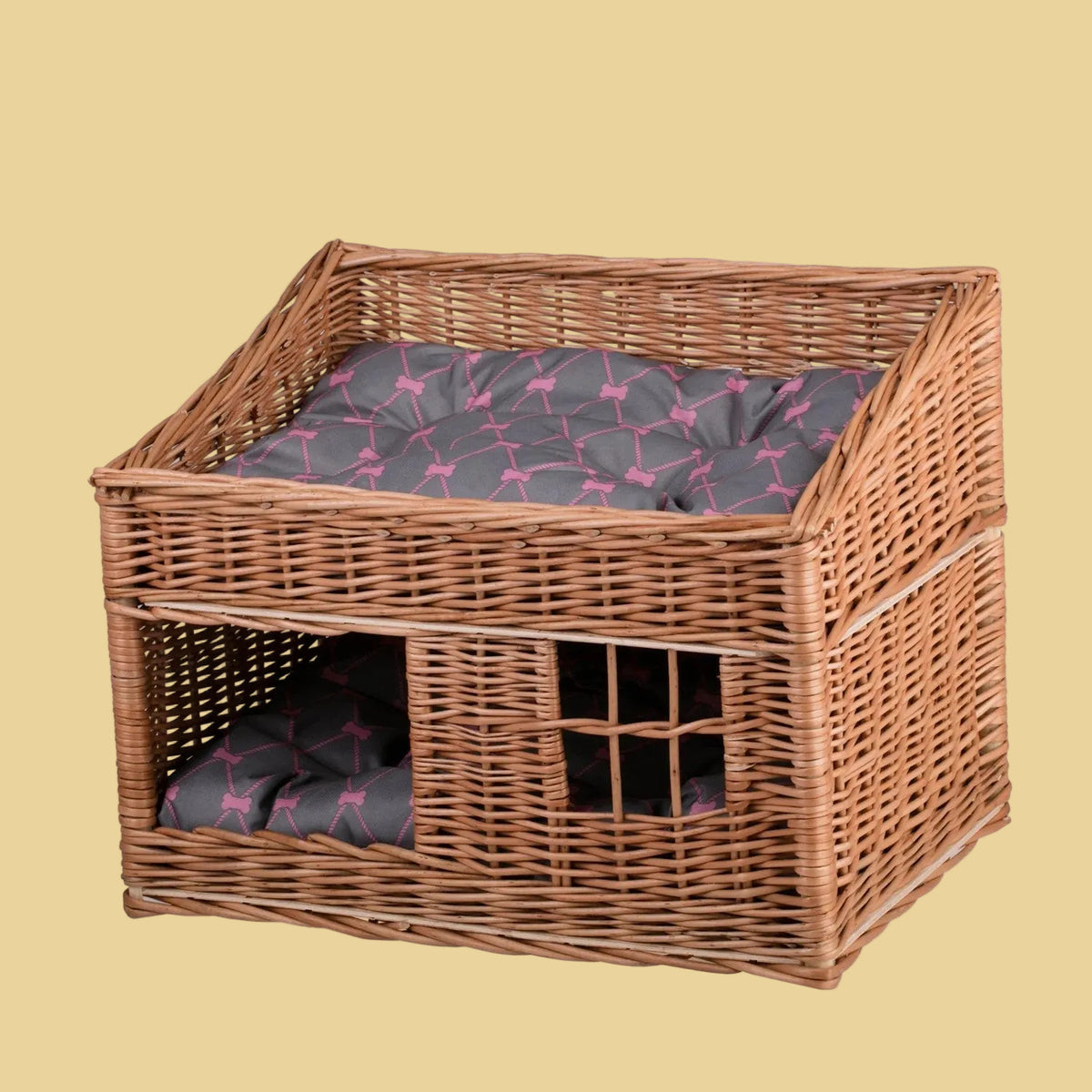 Estrella Wicker Cat House - Sunbeamstore