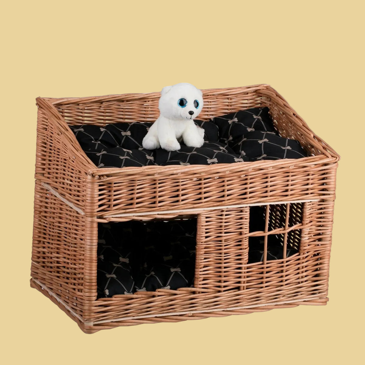 Estrella Wicker Cat House - Sunbeamstore
