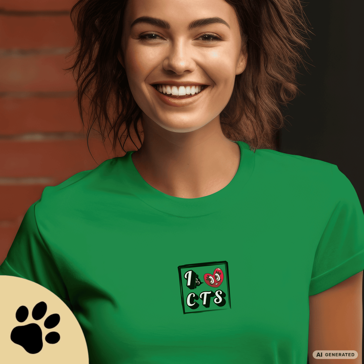 I Love C(A)TS – Minimalistisches Damen T-Shirt | Gildan Softstyle® 64000L - Sunbeamstore