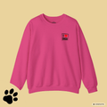 I Love D(O)GS – Minimalistischer Hunde-Sweatshirt mit Backprint | Unisex | Gildan 18000 - Sunbeamstore