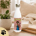 🐱☕ Katzen Trinkflasche "Schnurrtastische Teezeit" | Isolierflasche 500 ml | Geschenk für Katzenliebhaber - Sunbeamstore