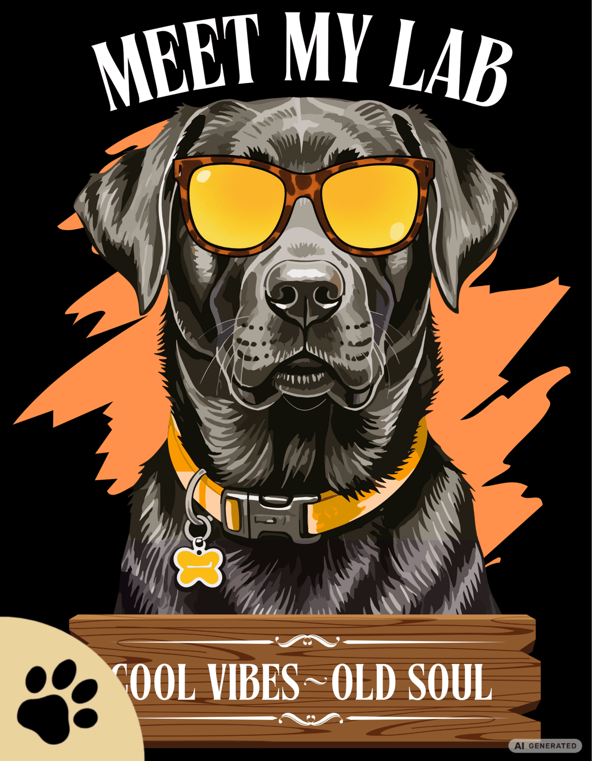 Labrador T-Shirt – Cooles Hundeshirt „Meet My Lab“ | Dog Lover Geschenk Premium Unisex Crewneck T-shirt | Bella + Canvas 3001 - Sunbeamstore