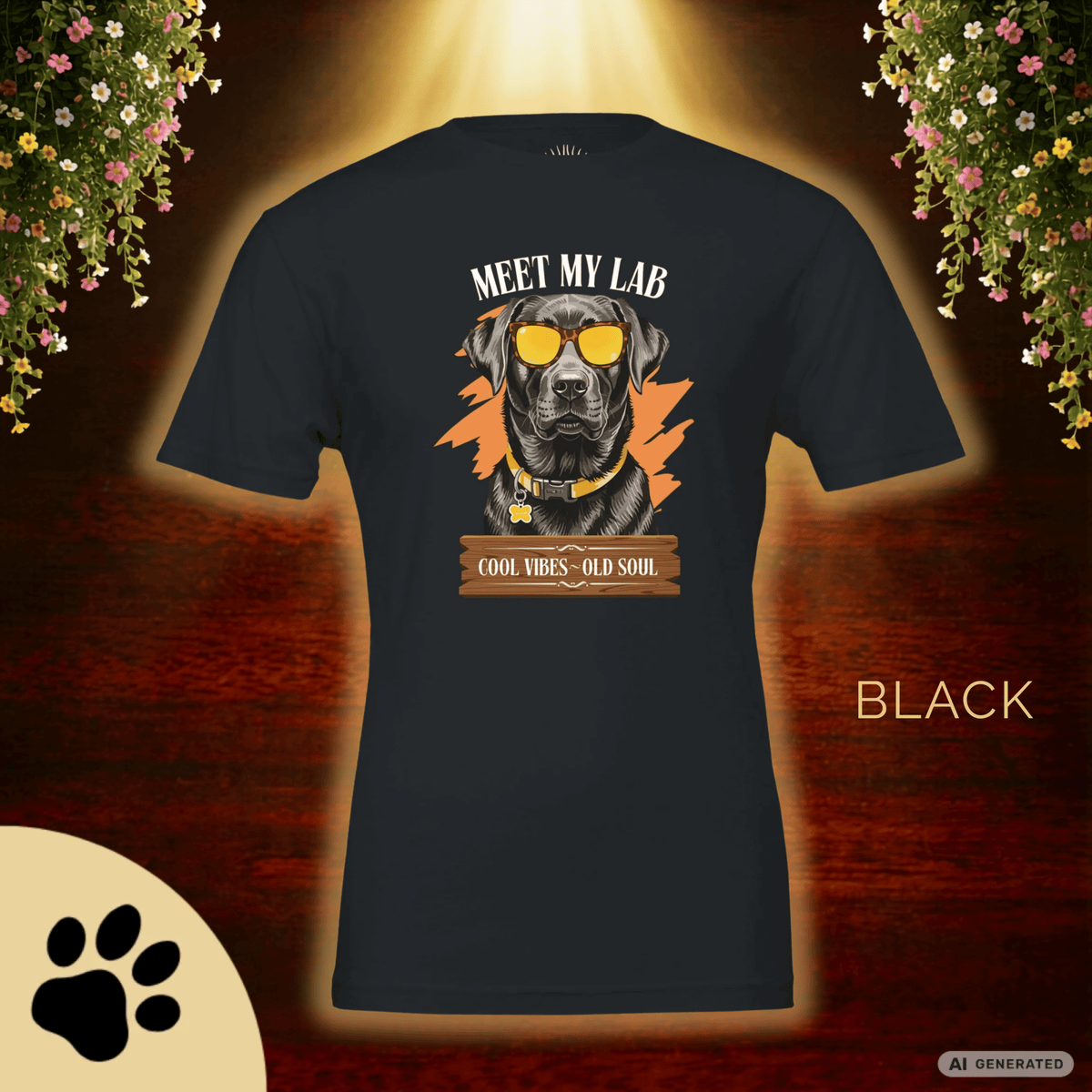 Labrador T-Shirt – Cooles Hundeshirt „Meet My Lab“ | Dog Lover Geschenk Premium Unisex Crewneck T-shirt | Bella + Canvas 3001 - Sunbeamstore