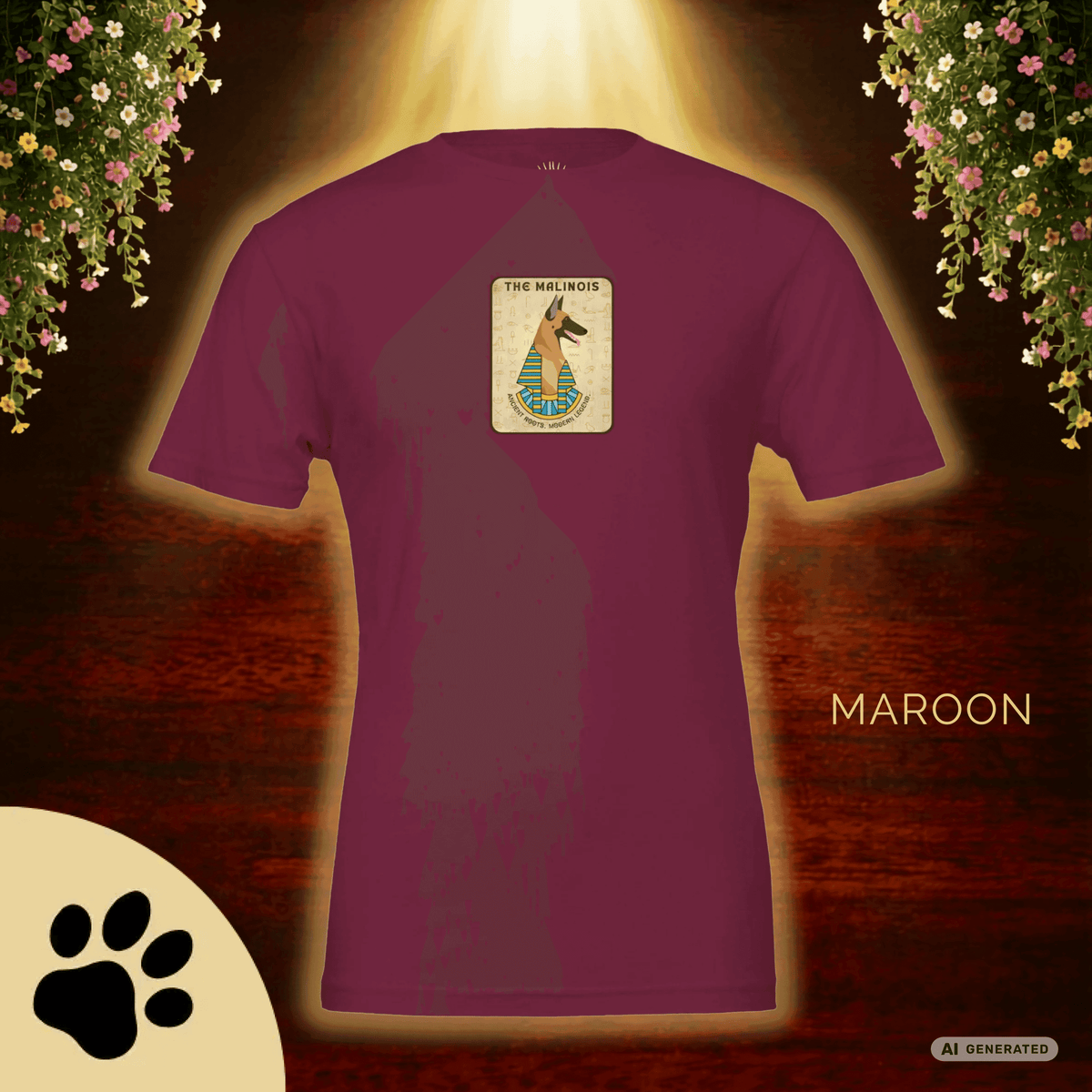 Malinois T-Shirt – Belgischer Schäferhund Shirt, Ancient Roots Modern Legend, K9 Hund Geschenk, Hundesport, Malinois Lover, Working Dog Tee - Sunbeamstore