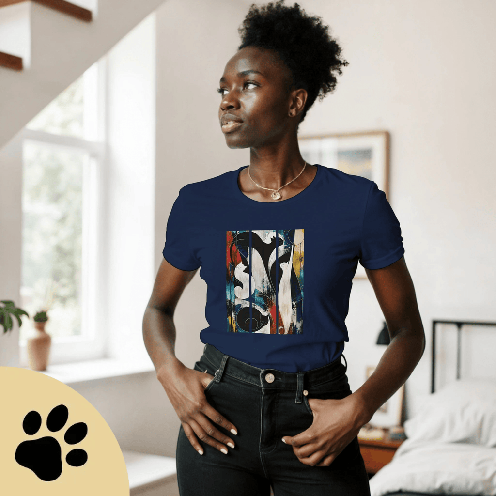 Nocturne for Four Cats – Art Edition T-Shirt - Sunbeamstore