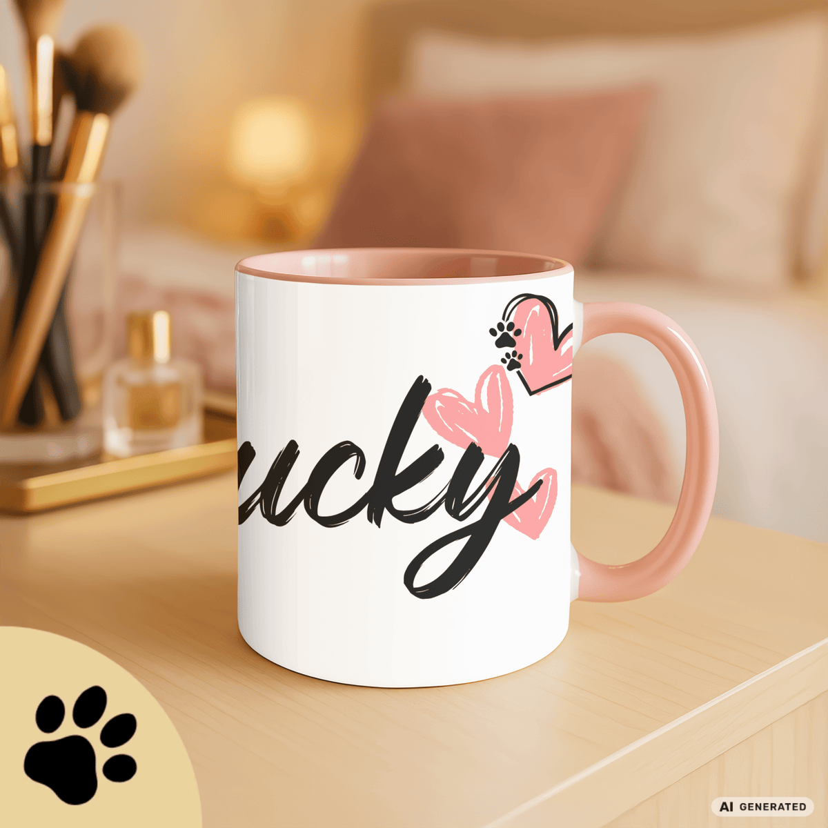 Personalisierte Australian Shepherd Tasse 11oz – Aquarell Hundemotiv mit Namen | Geschenk für Australian Shepherd Besitzer | Keramiktasse mit Farbwahl - Sunbeamstore