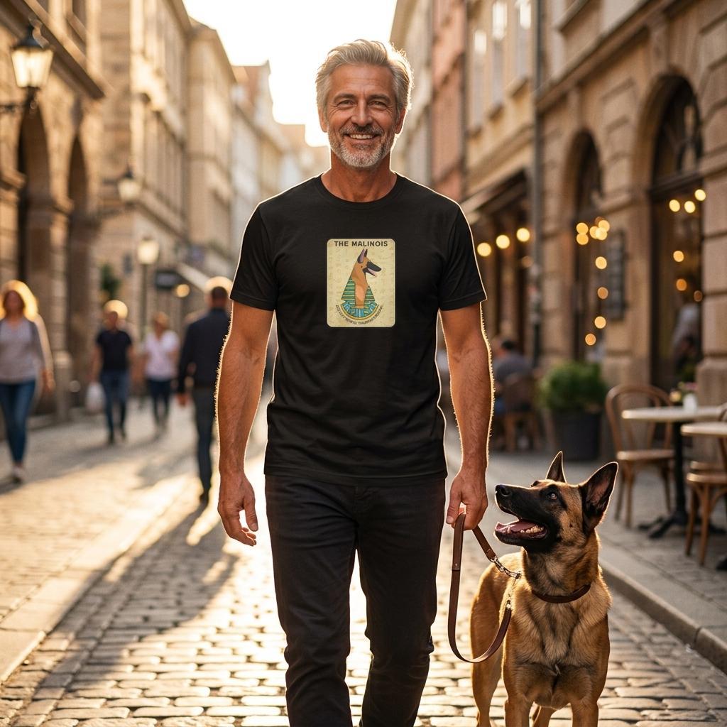 Malinois T-Shirt – Belgischer Schäferhund Shirt, Ancient Roots Modern Legend, K9 Hund Geschenk, Hundesport, Malinois Lover, Working Dog Tee
