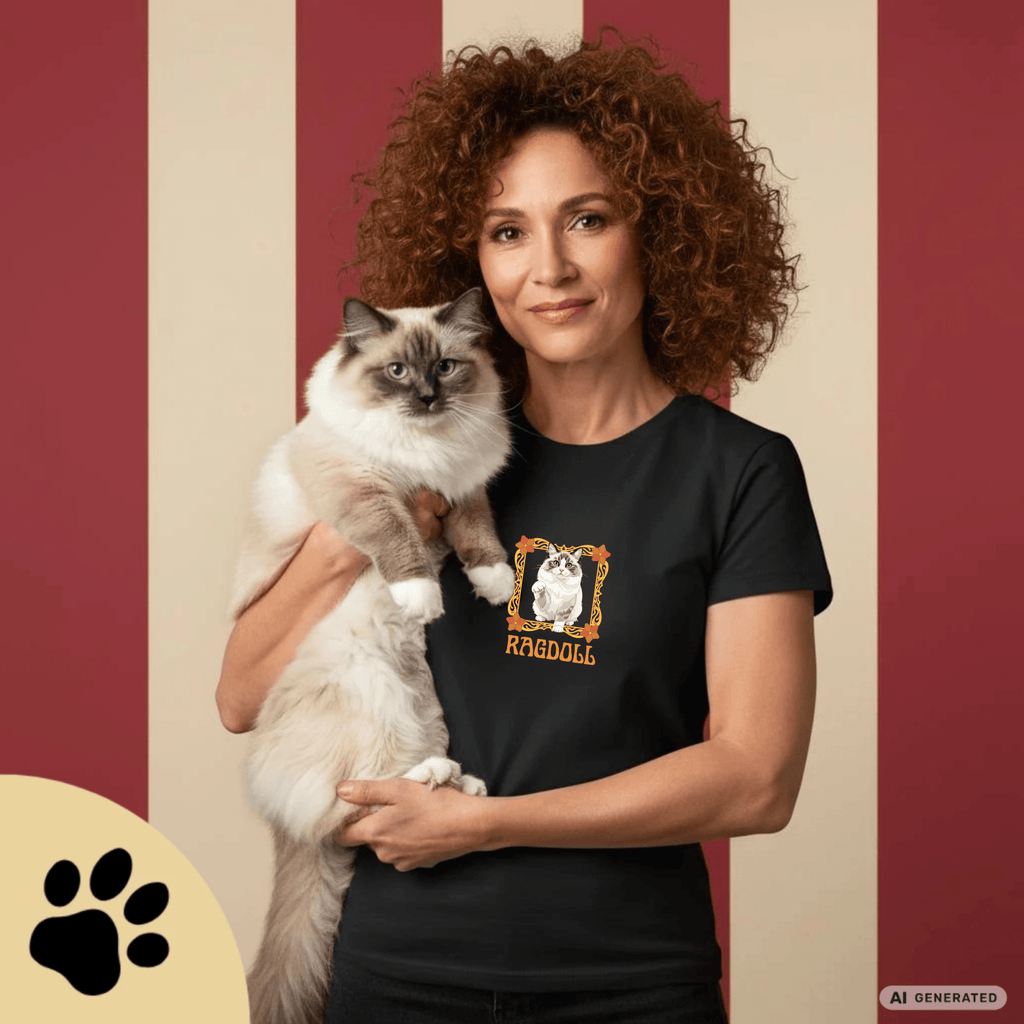 🐱 Ragdoll Katzen T-Shirt – Perfektes Geschenk für Katzenliebhaber - Sunbeamstore
