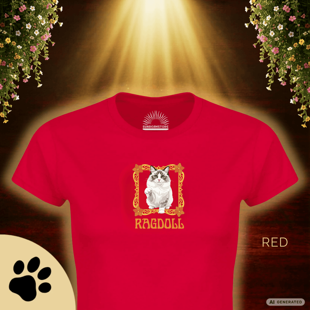 🐱 Ragdoll Katzen T-Shirt – Perfektes Geschenk für Katzenliebhaber - Sunbeamstore