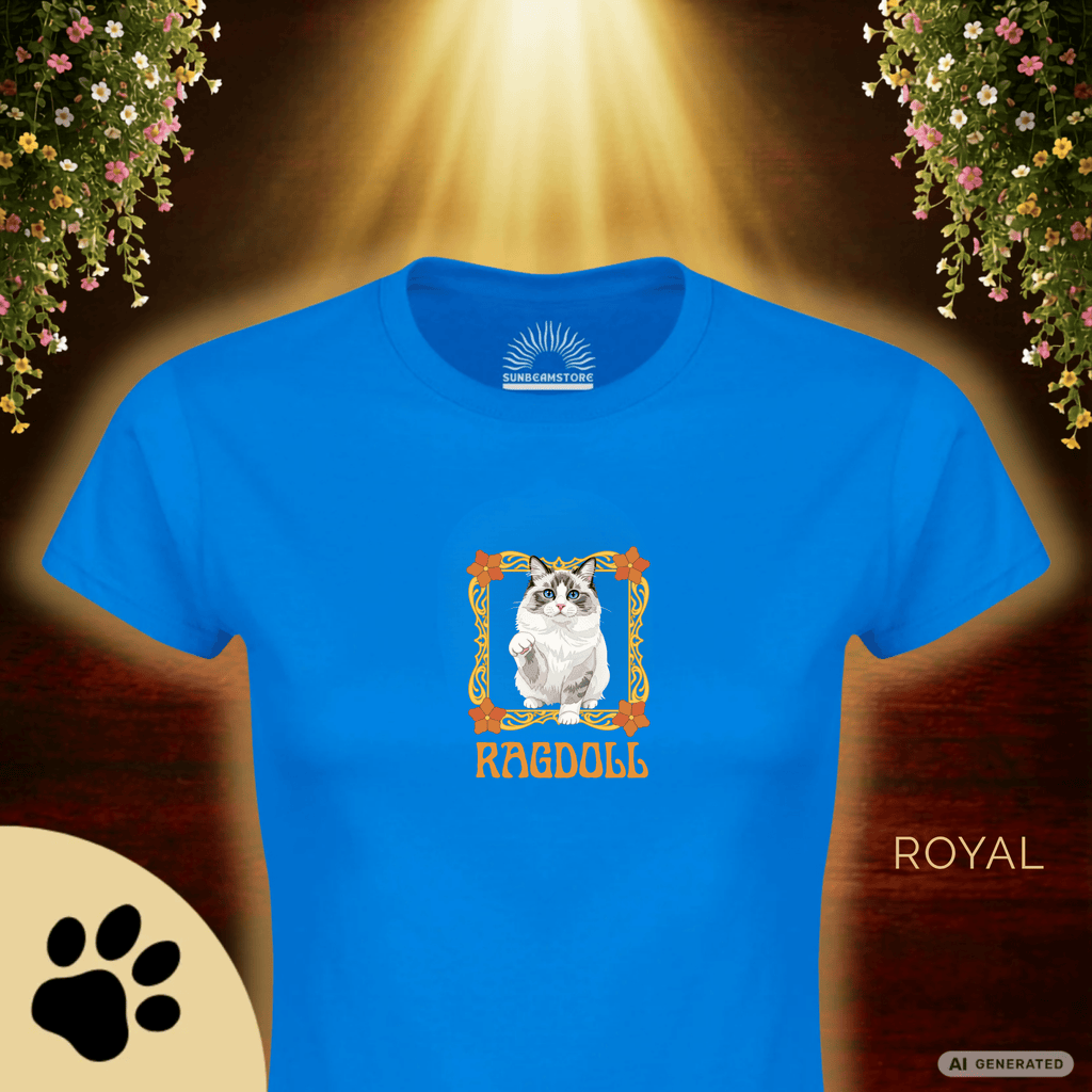 🐱 Ragdoll Katzen T-Shirt – Perfektes Geschenk für Katzenliebhaber - Sunbeamstore