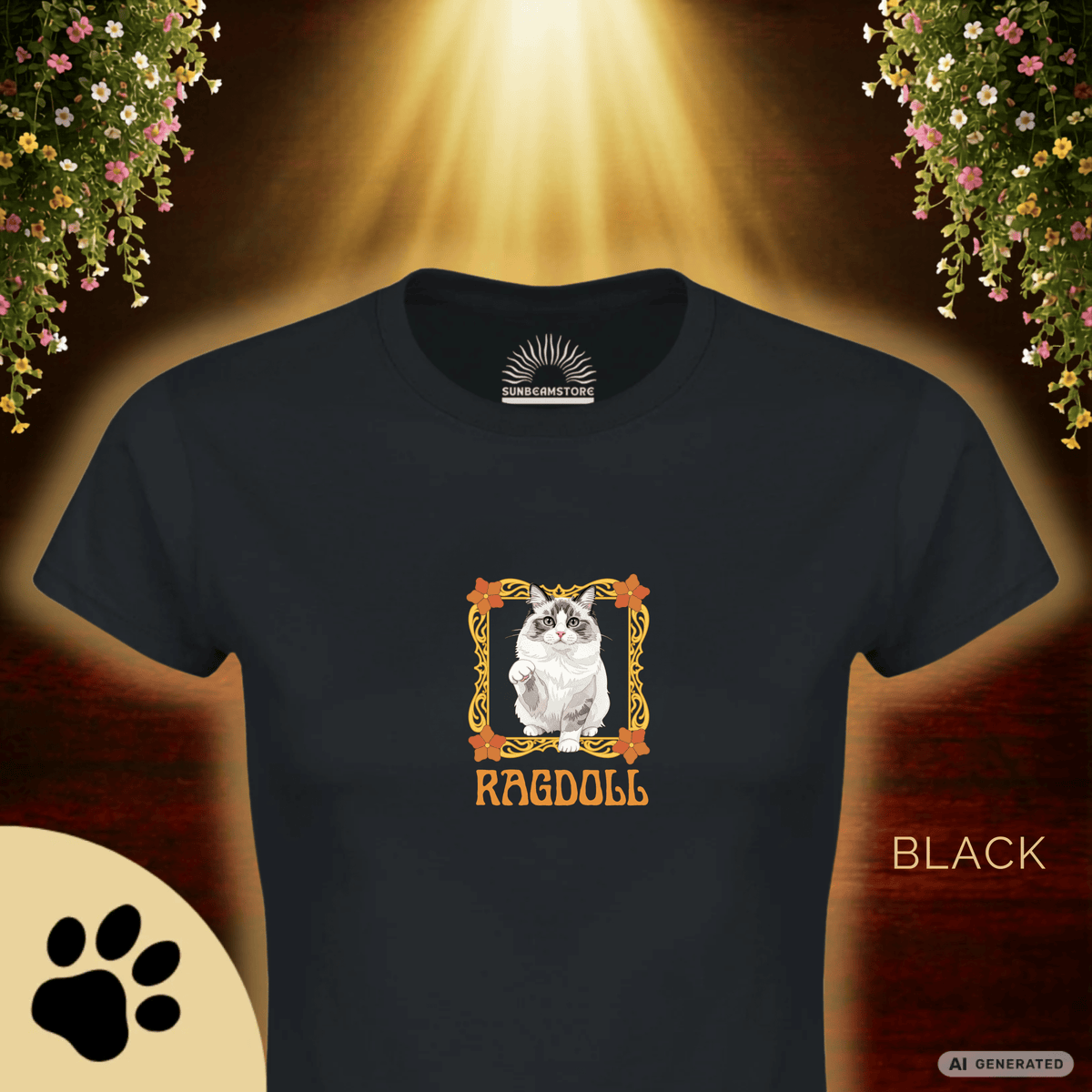 🐱 Ragdoll Katzen T-Shirt – Perfektes Geschenk für Katzenliebhaber - Sunbeamstore