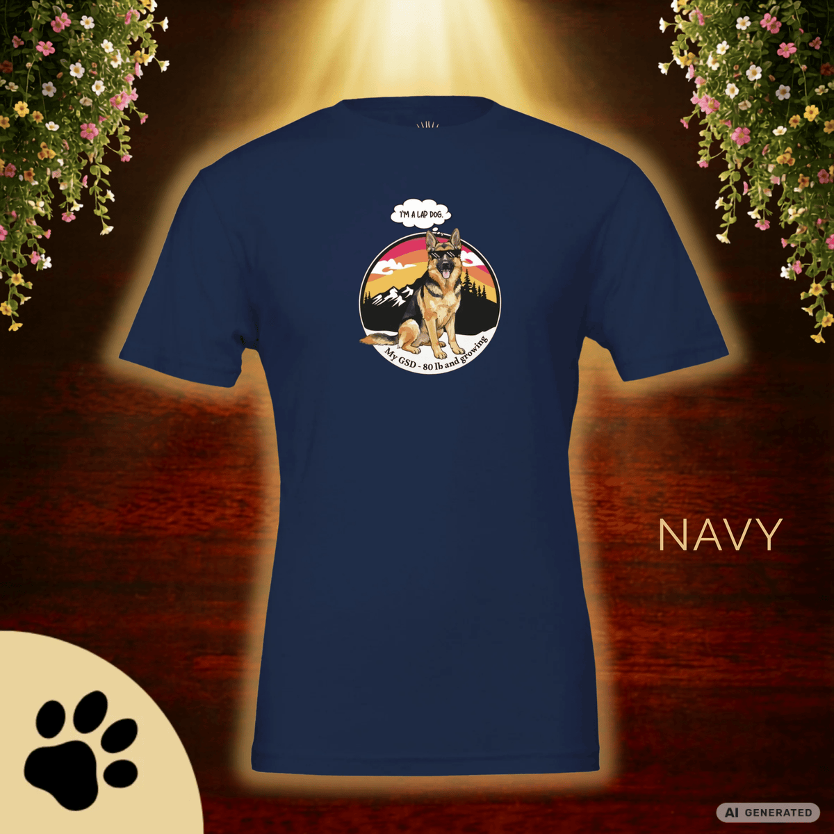 Schäferhund Shirt – Stylisches GSD T-Shirt für Hundeliebhaber Premium Unisex Crewneck T-shirt | Bella + Canvas 3001 - Sunbeamstore