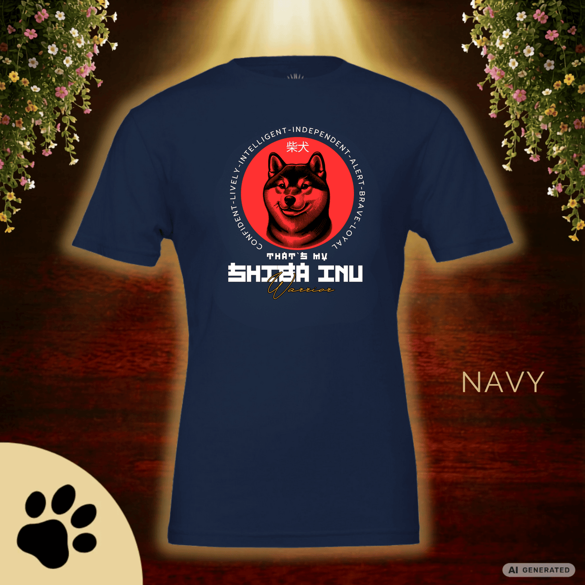 Shiba Inu T-Shirt – „That’s My Shiba Inu Warrior“ Cool Dog Shirt Unisex - Sunbeamstore