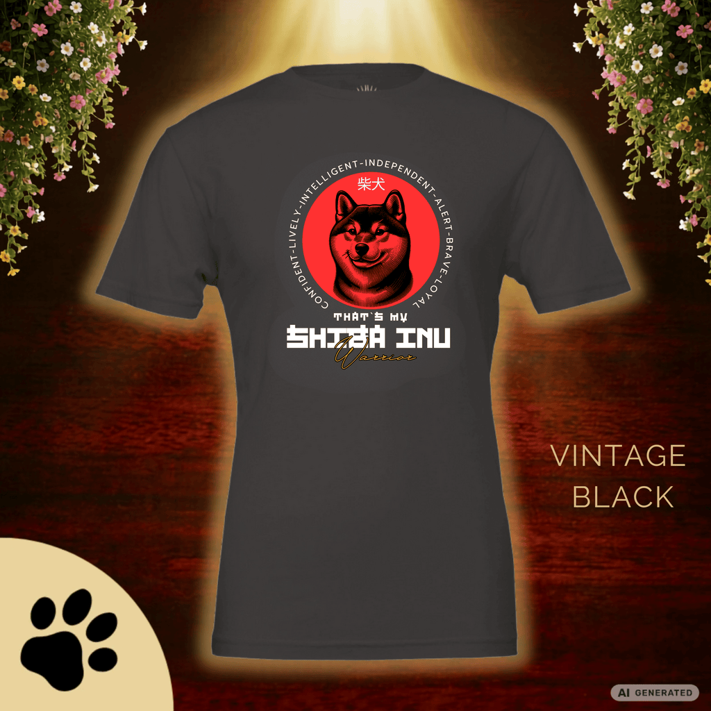 Shiba Inu T-Shirt – „That’s My Shiba Inu Warrior“ Cool Dog Shirt Unisex - Sunbeamstore