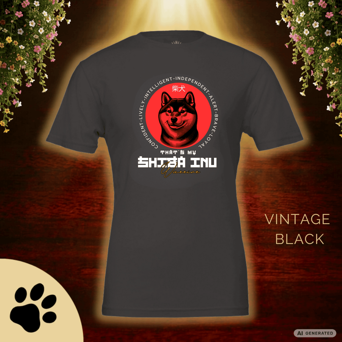 Shiba Inu T-Shirt – „That’s My Shiba Inu Warrior“ Cool Dog Shirt Unisex - Sunbeamstore