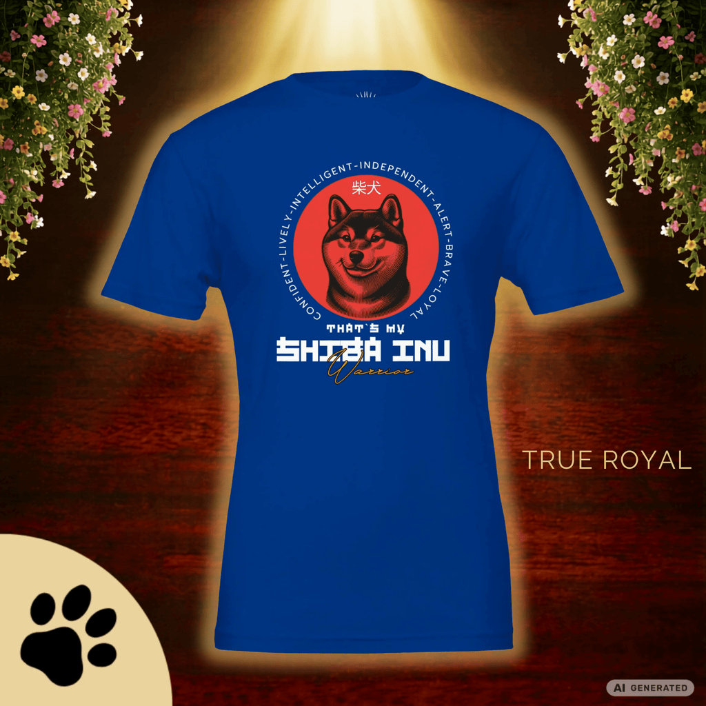 Shiba Inu T-Shirt – „That’s My Shiba Inu Warrior“ Cool Dog Shirt Unisex - Sunbeamstore