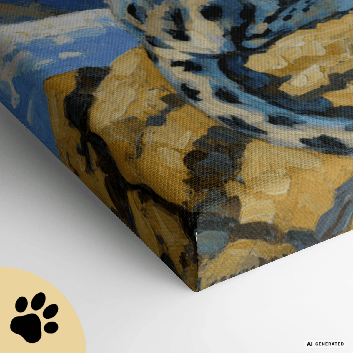 Snow Leopards in the Tianshan Mountains Canvas 50x100 cm / 20x40″ - Sunbeamstore