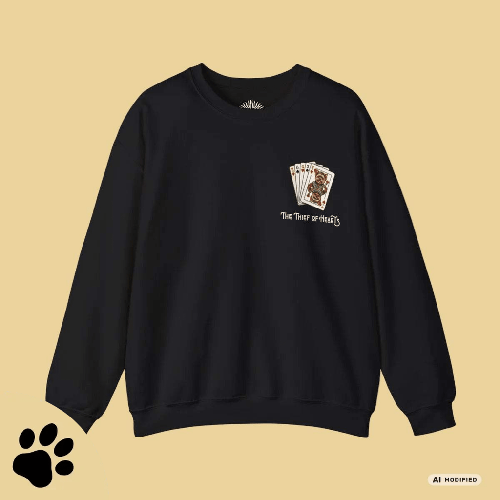 Thief of Hearts – Yorkshire Terrier Gildan 18000 Sweater - Sunbeamstore