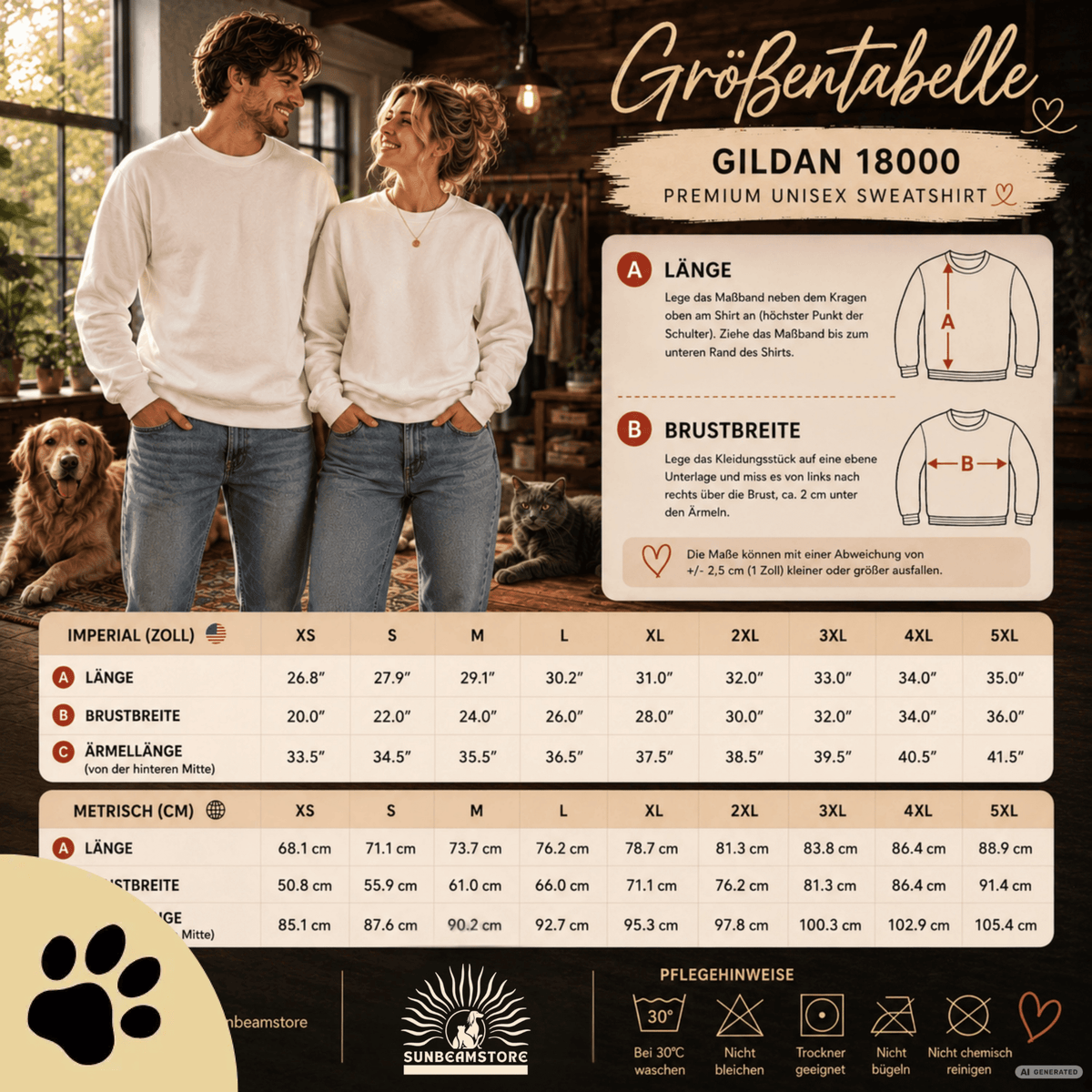 Thief of Hearts – Yorkshire Terrier Gildan 18000 Sweater - Sunbeamstore
