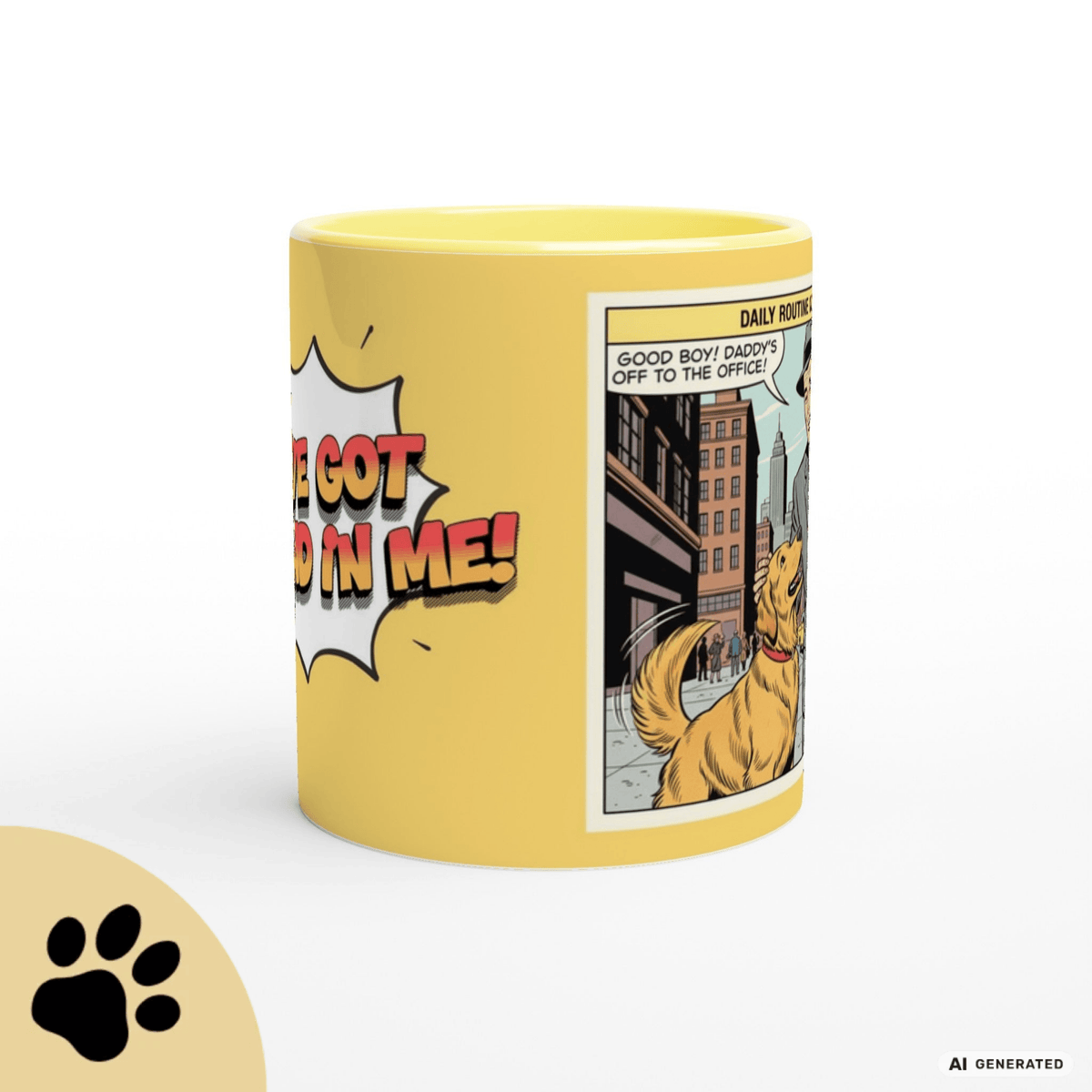 You`ve got a friend in me! White 11oz Ceramic Mug with Color Inside - Sunbeamstore